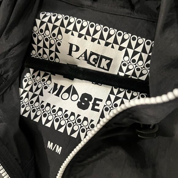 Moose Knuckles Steroes Anorak wind break jacket black - Picture 9 of 10